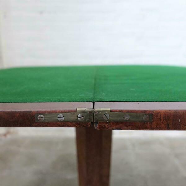 Art Deco Folding Card Table photo furniture