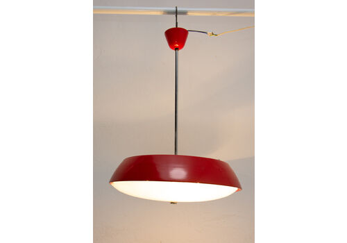 Mid Century Space Age Pendant Lamp By Josef Hurka, Czechoslovakia, 1960´S