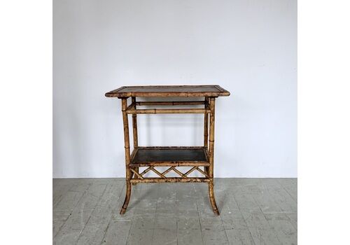Mid Century Decorative Bamboo Table