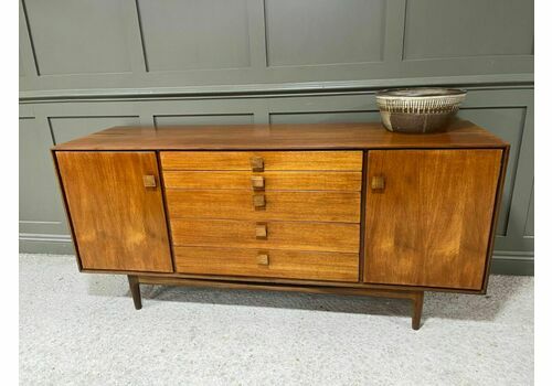 Teak & Rosewood Sideboard Danish Design Ib Kofod Larsen (Signed) For G Plan 1960