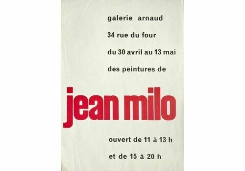 Pierre Alechinsky Original Poster, 1970 Exhibition Poster, La Hune ...