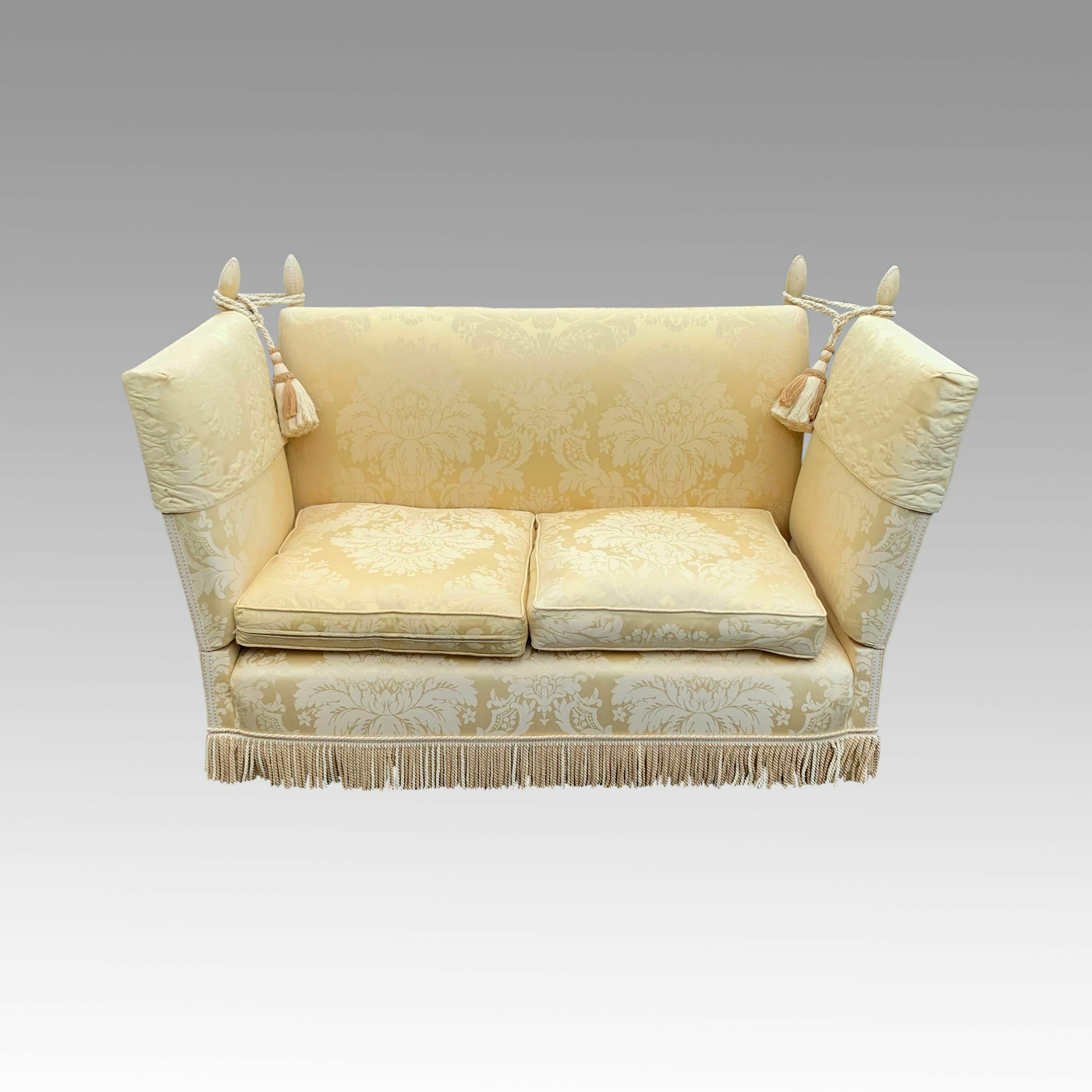 Early 20th Century Knowle Settee Vinterior