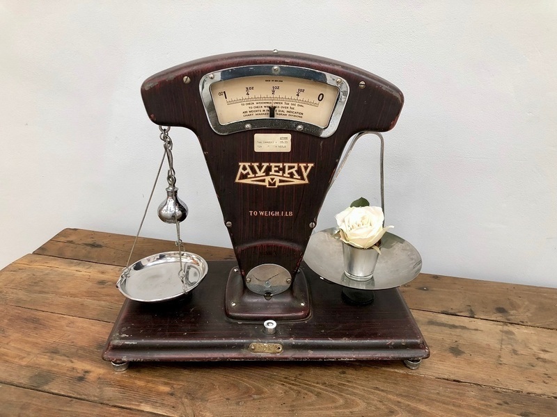 1930’s Vintage Avery Tobacconist’s Weighing Scales Avery Vinterior