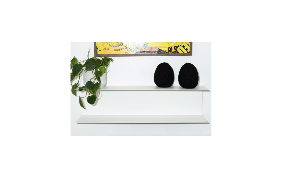 Ikea White Metal Shelf, By Niels Gammelgaard Niels Gammelgaard Ikea Vinterior