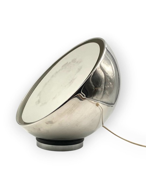 Mirror Spherical Table Lamp, Italy 1970s photo Lighting