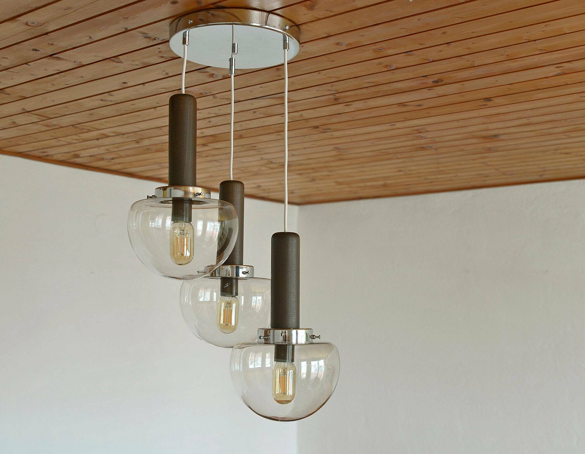 Mcm Pendant Light Space Age Ceiling Light Accent Lamp