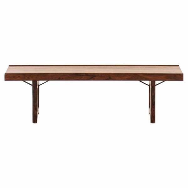 Scandinavian 'Krobo' Bench In Rosewood By Torbjørn Afdal For Mellemstrands photo furniture