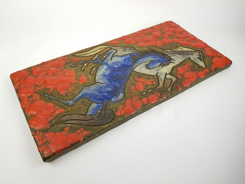 Vintage Ruscha Fat Lava Wall Plate