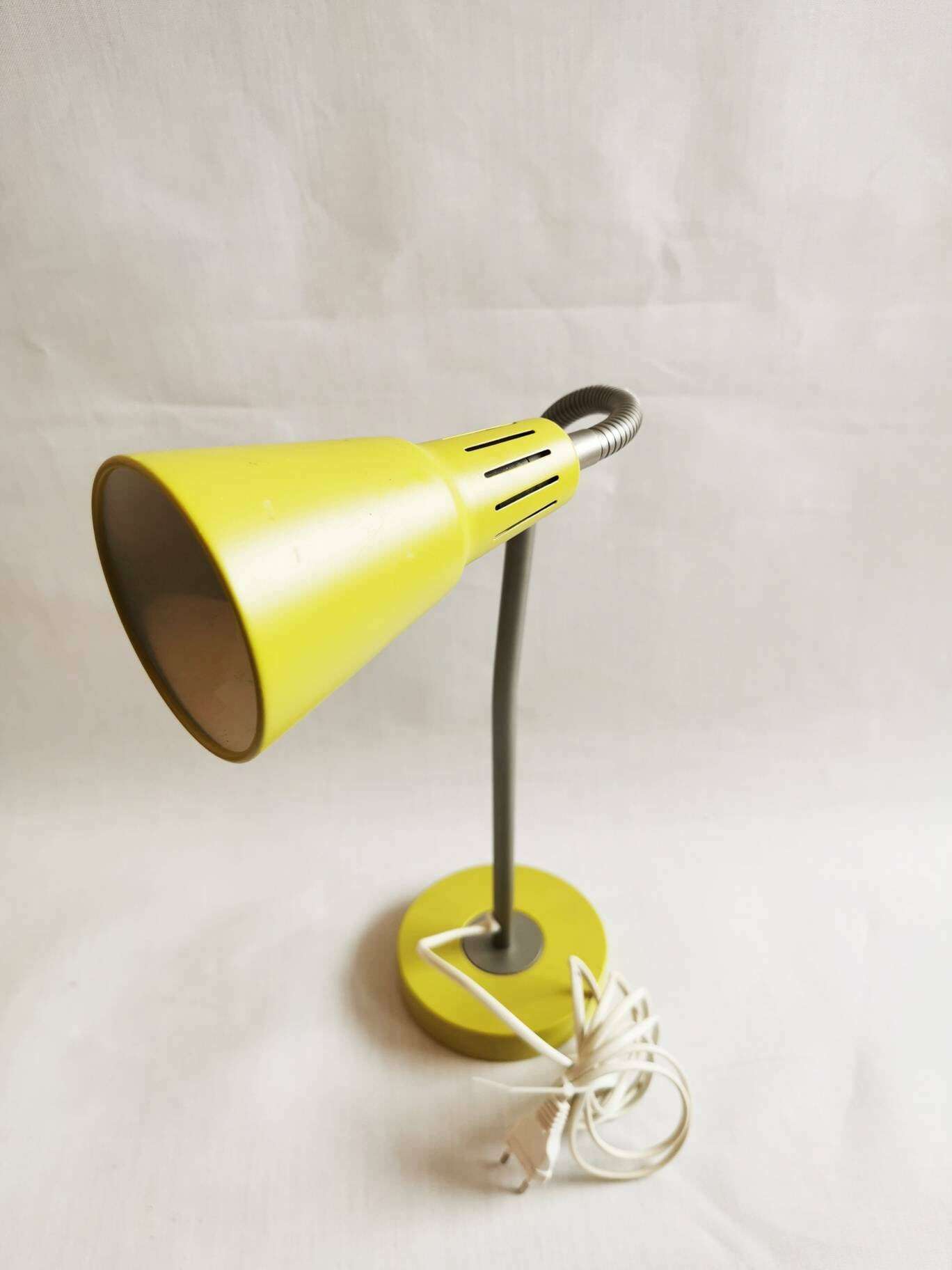 Vintage Retro Ikea Desk Table Lamp Neon Green 80s Reteo Signed