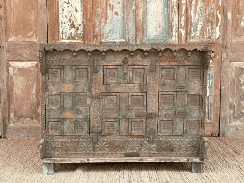 Antique Dowry Chest, 1800s Vinterior
