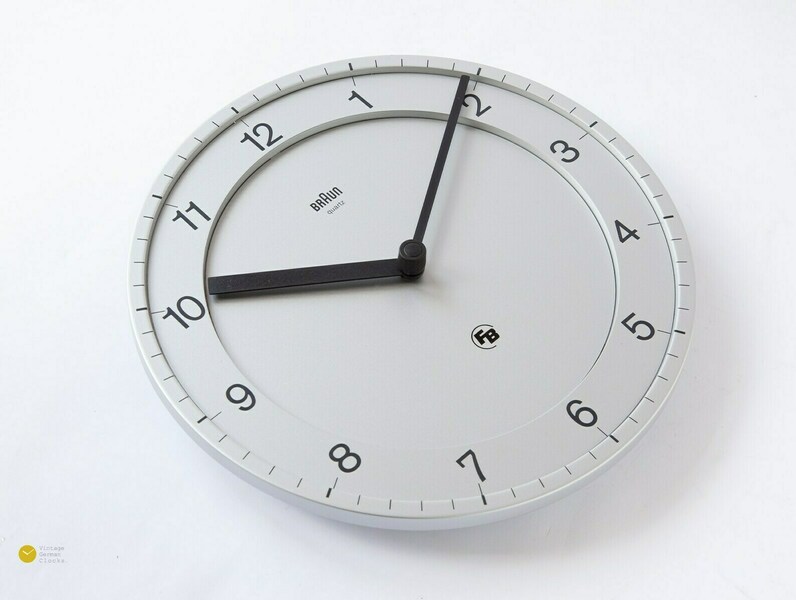 Braun Abw 31 Wall Clock Type 4861 Millennium Edition Dietrich Lubs
