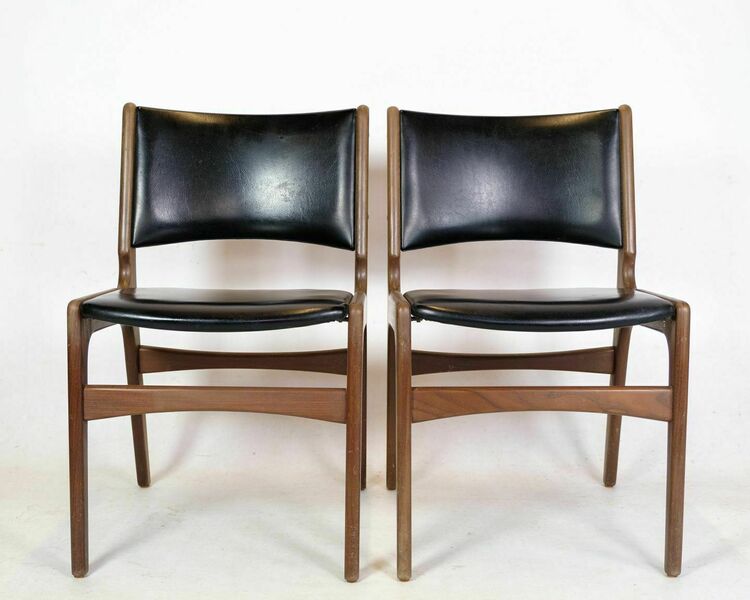 Set Of 2 Chairs Model 89 By Erik Buch For Anderstrup Møbelfabrik