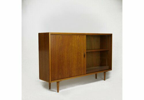 Vintage Teak And Glass Display Cabinet By Jonelle, 1960s