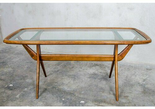 Cherrywood Coffee Table By Cesare Lacca For Cassina, 1960s