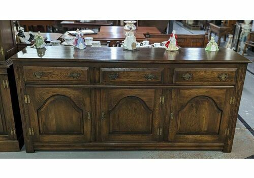 Reprodux Solid Oak Sideboard