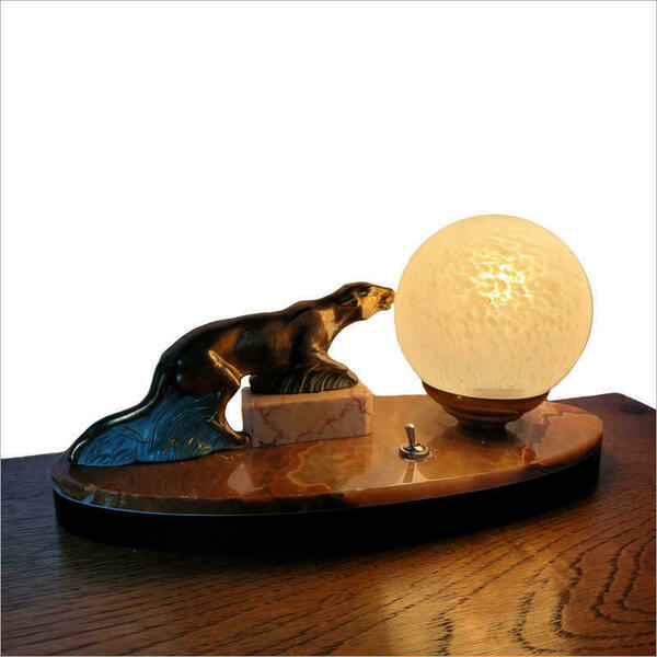 French Art Deco Desk/Table Lamp Vinterior