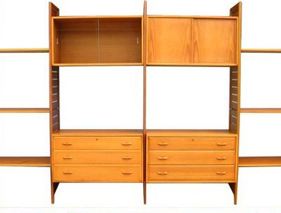 Large Teak Framed Ladderax System photo furniture
