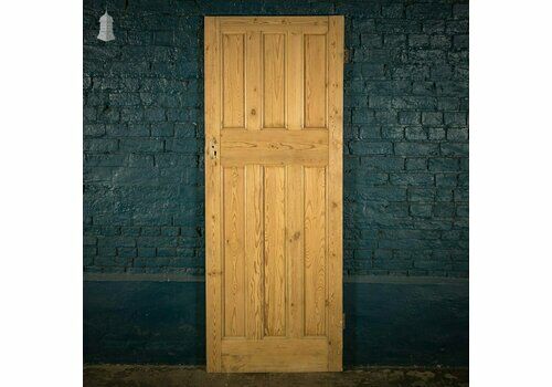 Pine Paneled Door, 6 Panel