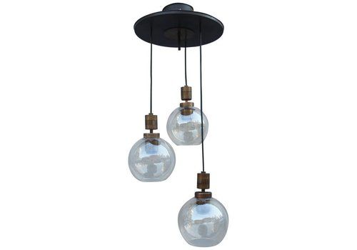 Italian Chandelier Circa 1950 1960 In Brass And Silver Italian Design