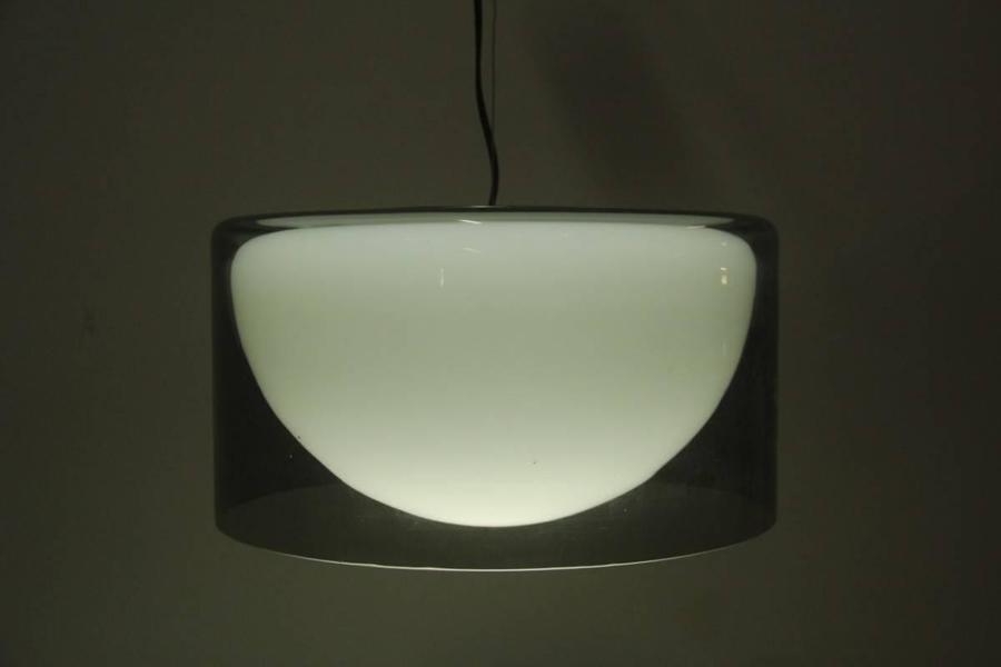 Ceiling Lamp Lumenform Toso Design, 1960s, Murano Art Glass photo furniture