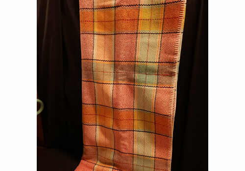 Antique Narrow Loom Welsh Wool Blanket