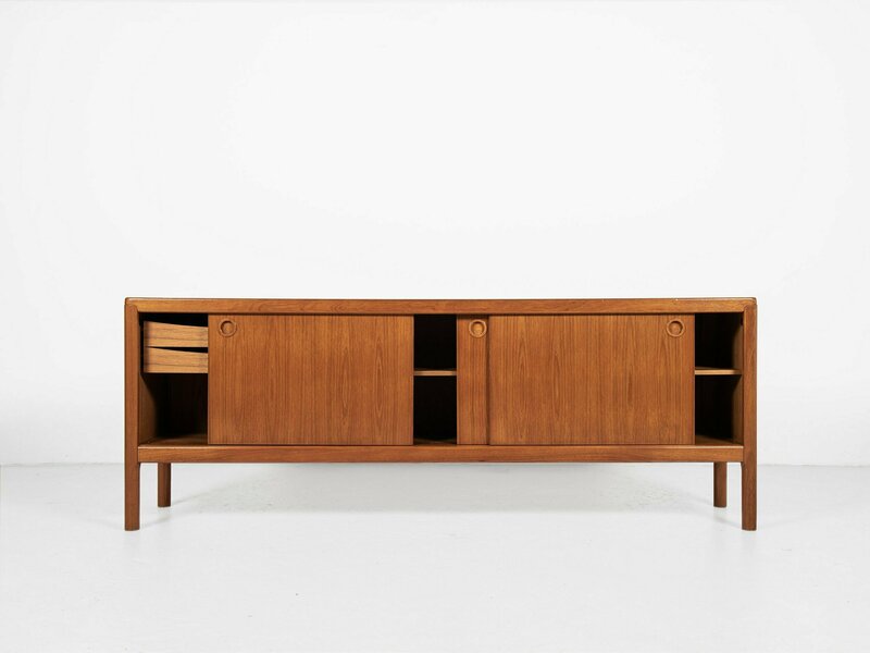 Midcentury Danish Sideboard In Teak By Hw Klein For Bramin photo furniture