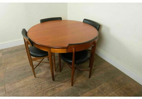 Vintage Retro G Plan Fresco Dining Table And 4 Chairs