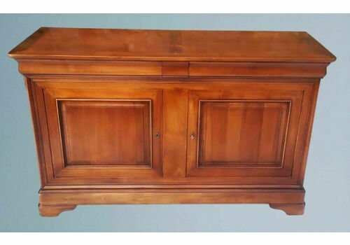 Cherry Wood Sideboard / Dresser Base Stamped "Brigitte Forestier"
