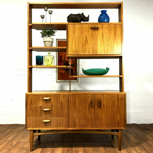 Fabulous Mid Century Teak Room Divider G Plan Brasilia 1960's V B