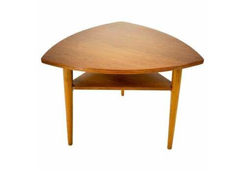 Mid Century Coffee Or Side Table, Czechoslovakia