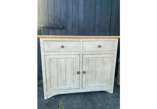 Pine Farmhouse Country Style Cupboard Kitchen Unit Painted