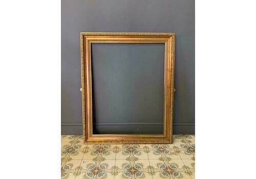 Large Decorative Vintage Gilt Frame