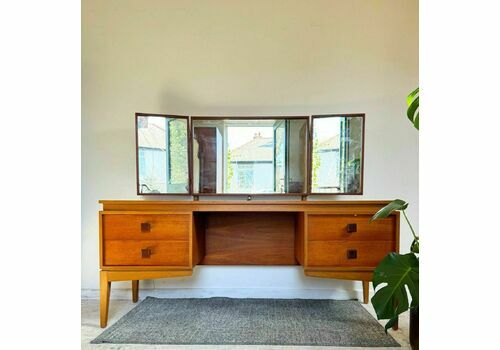 Mid Century Retro Vintage Dressing Table Sideboard Desk
