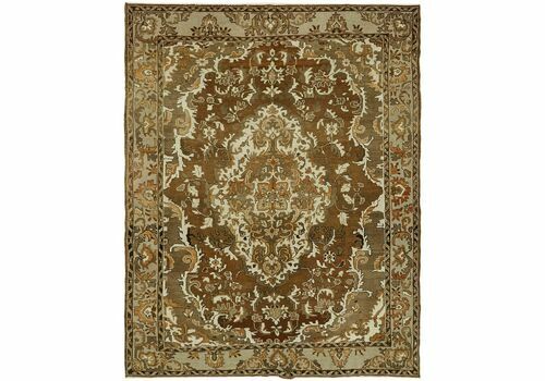 8x10 Brown Vintage Large Area Rug   44681