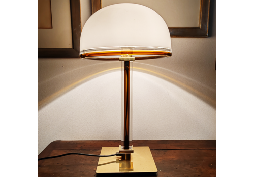 Astonishing Belboi Table Lamp By Venini In Murano Hand Blown Glass 1994