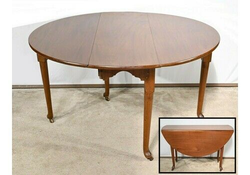 Oval Table 6 Place Settings In Mahogany, England – 1st Part 19th