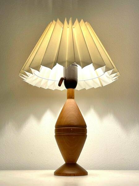 Danish Mid Century Modern Bedside Lamp Scandinavian Modern Danish Mid Mod  Square Table Lamp 8406789030043