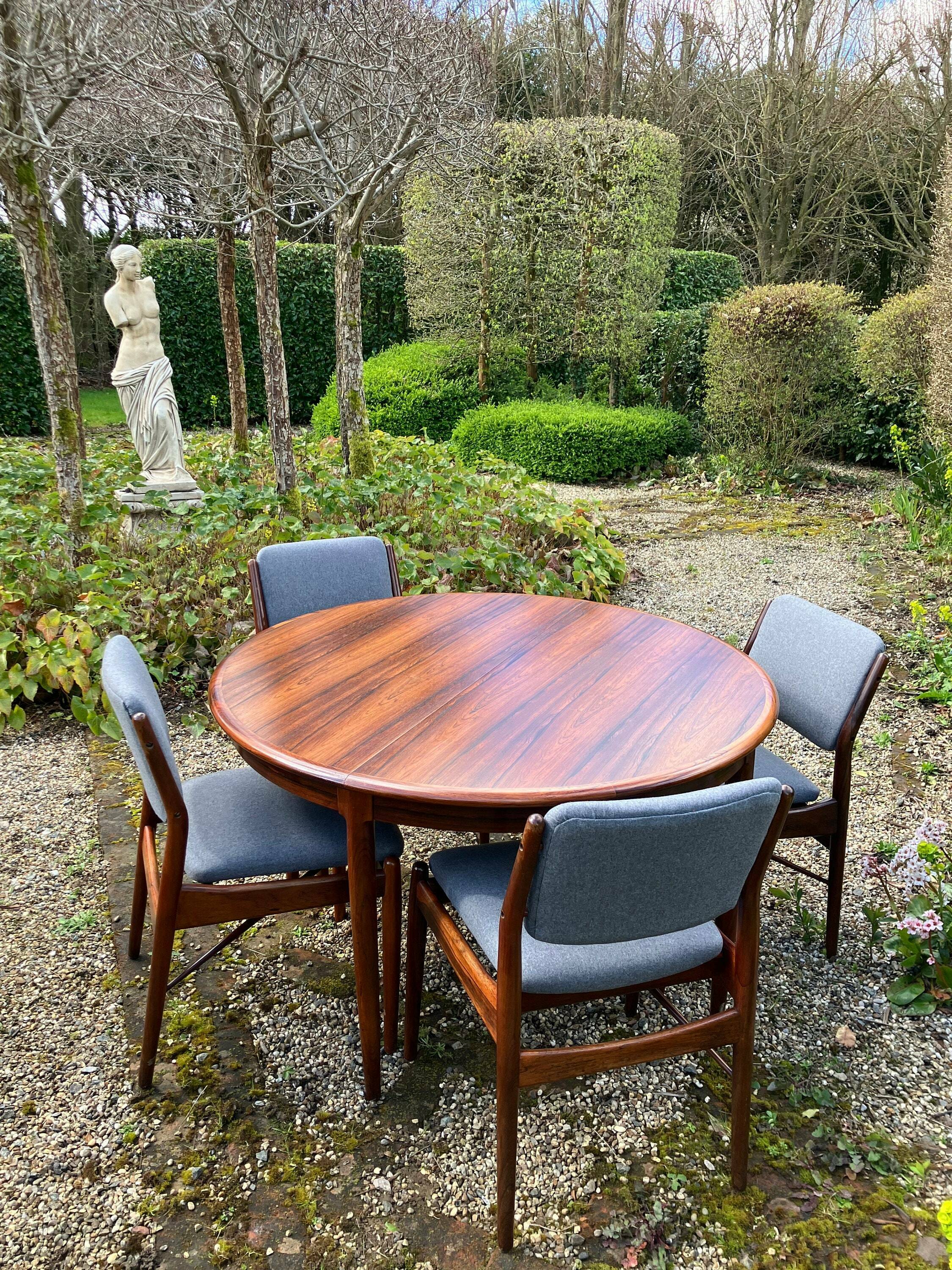 Mid Century Modern Scandinavian Glass Dining Table Mid Century