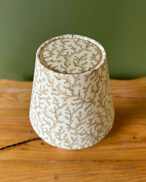 Small Vintage Table Lamp With Shade photo for sale