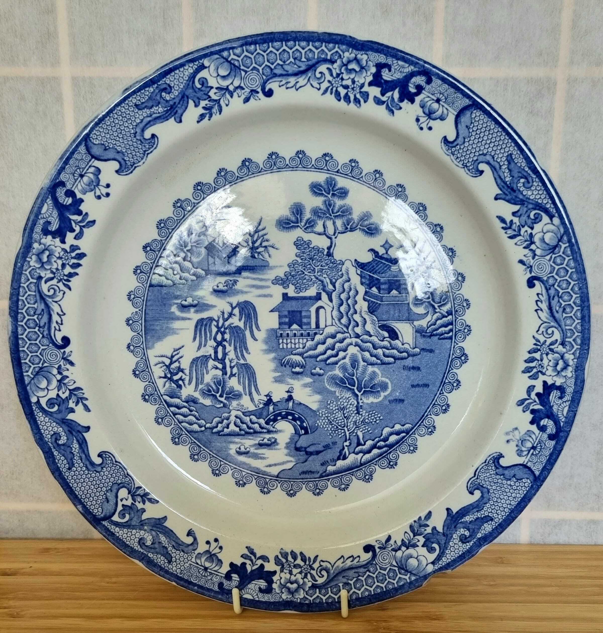 Pattern Blue Willow China Bowls Vintage Royal China Blue Willow