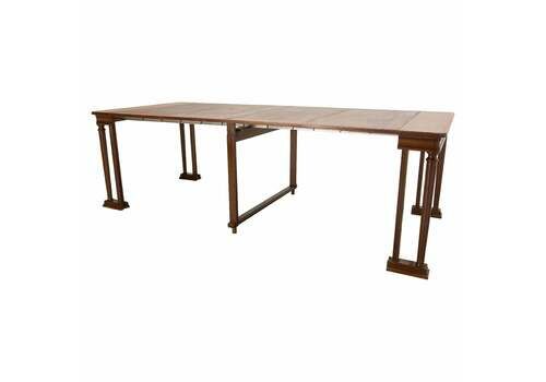French Extendable Dining Table Table Louis 16, Circa 1960