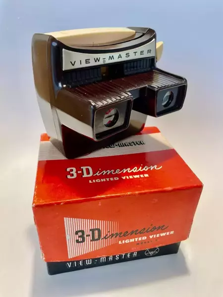 Original Sawyers Bakelite Model F Lighted Viewmaster Fully Working With ...
