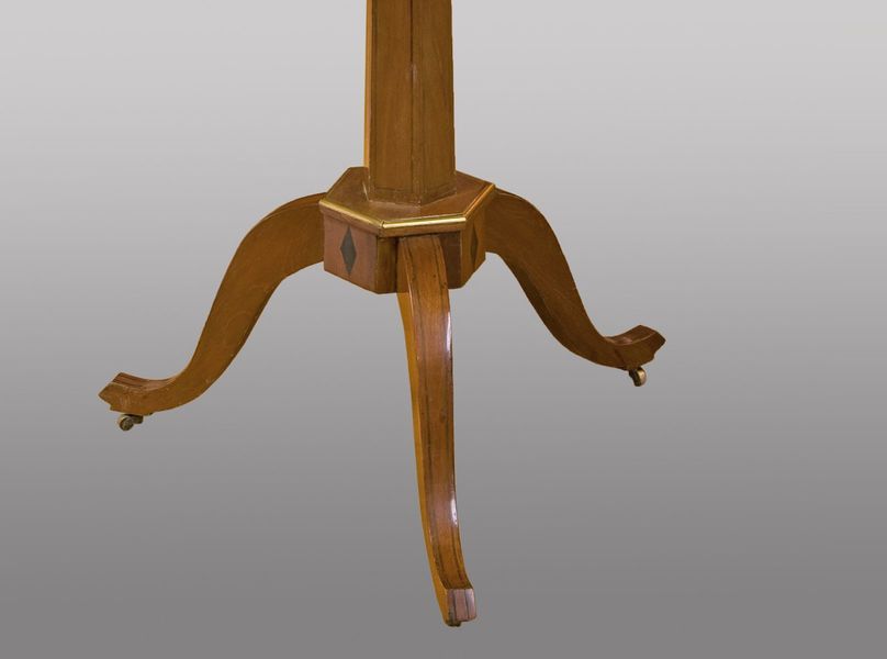 Directoire Mahogany Octagonal Tilt Top Table, 1800s photo furniture