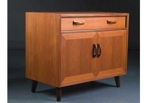 G Plan Egomme Mid Century Retro Teak Sideboard Tv Record Drinks Cabinet 1960s