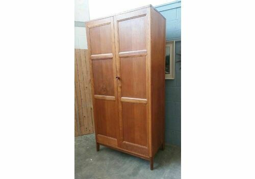 Oak Mid Century Ex Mod Cupboard / Wardrobe