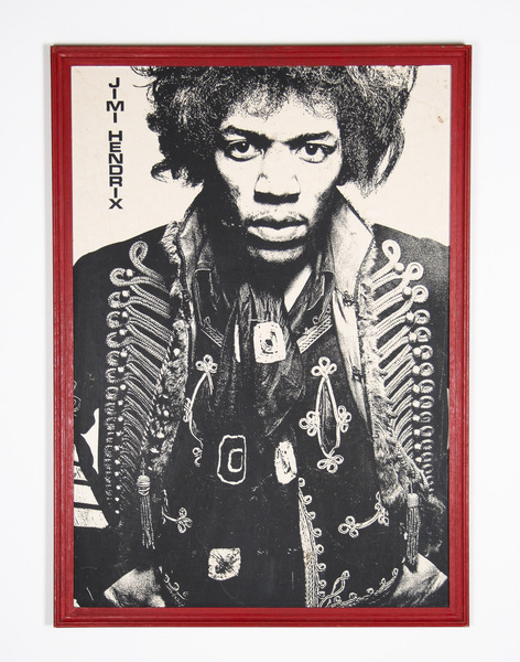 Jimi Hendrix サイン入り写真 (VERY RARE!! 送料込み） JIMI HENDRIX