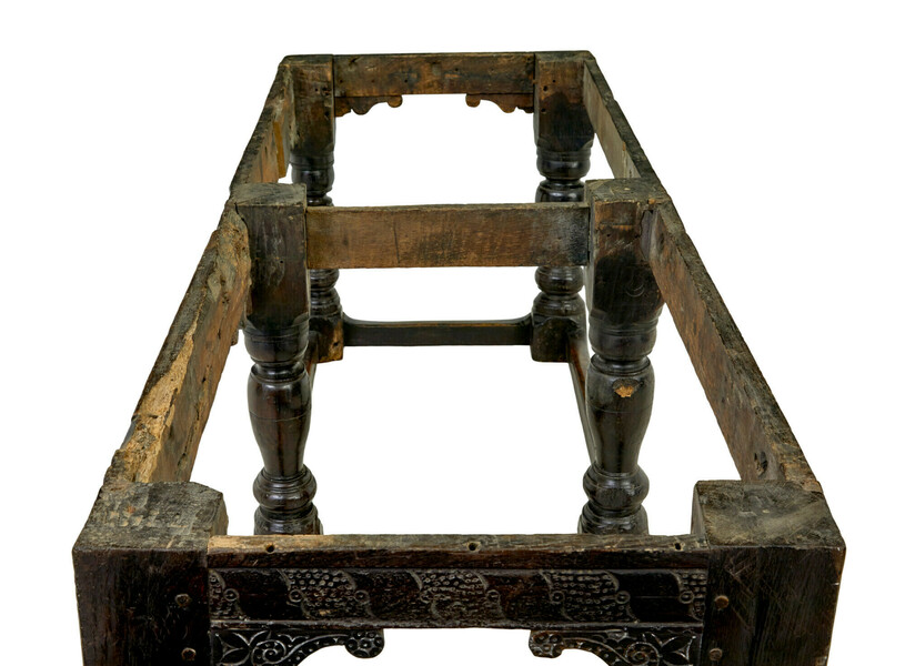16th Century And Later Elizabethan Solid Oak Refectory Table photo for sale