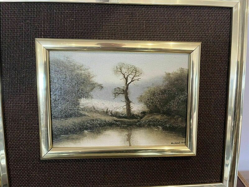 Set Of 6 Michael Hill. Framed & Signed Paintings photo Art