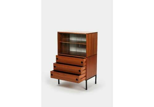 Guariche, Motte & Mortier, Dresser With Showcase, Arp, France, 50s