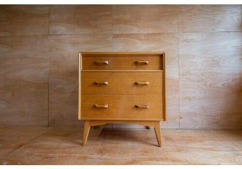 G Plan E Gomme 1960s Vintage Chest Of Drawers, G Plan Brandon Chest Of Drawers, Mid Century Oak Chest Of Drawers, Vintage Oak G Plan Drawers